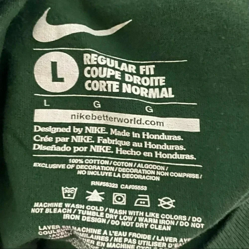 Nike L green Hits Keep Coming long sleeve top‎